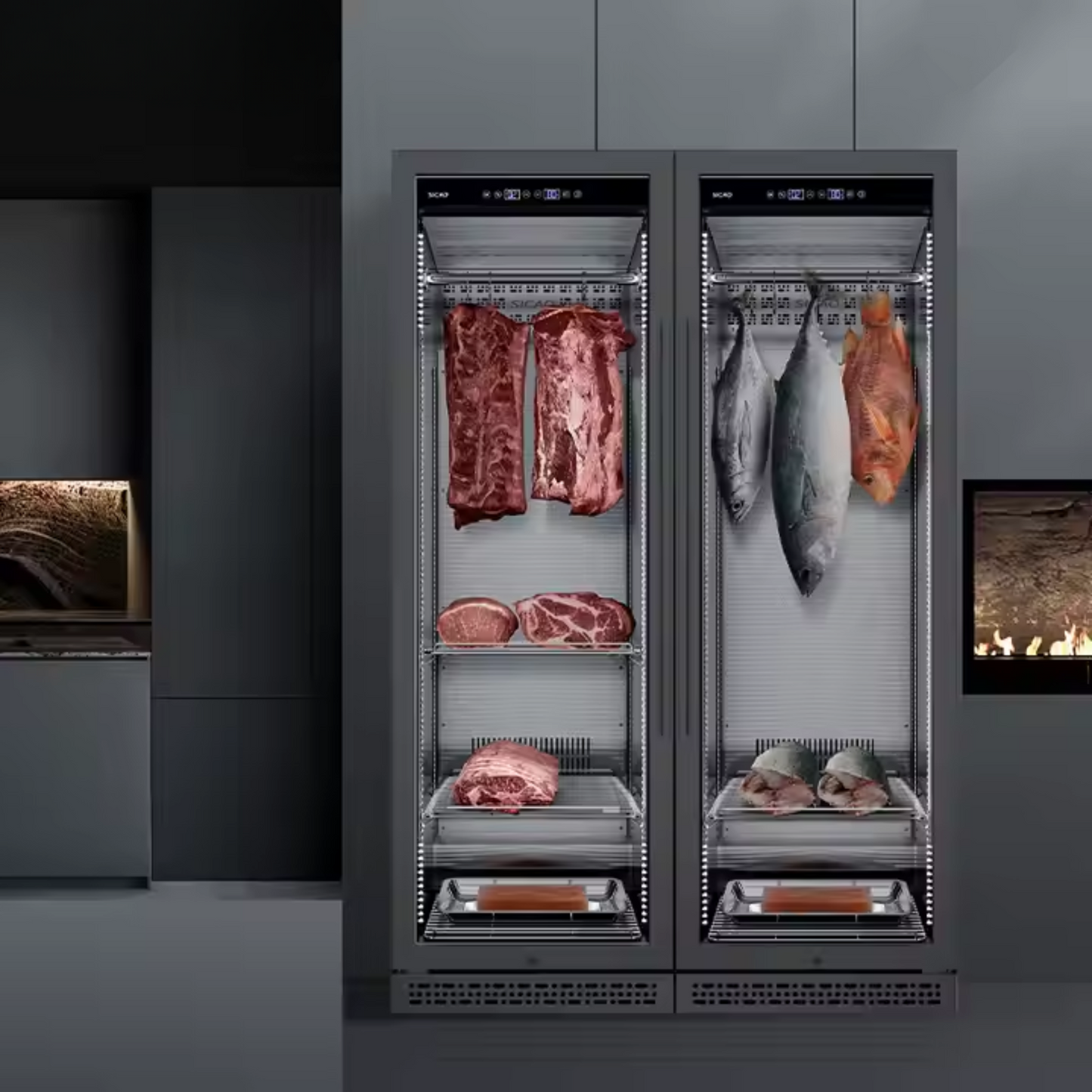 SteerMaster Vertical Dry Age Vault
