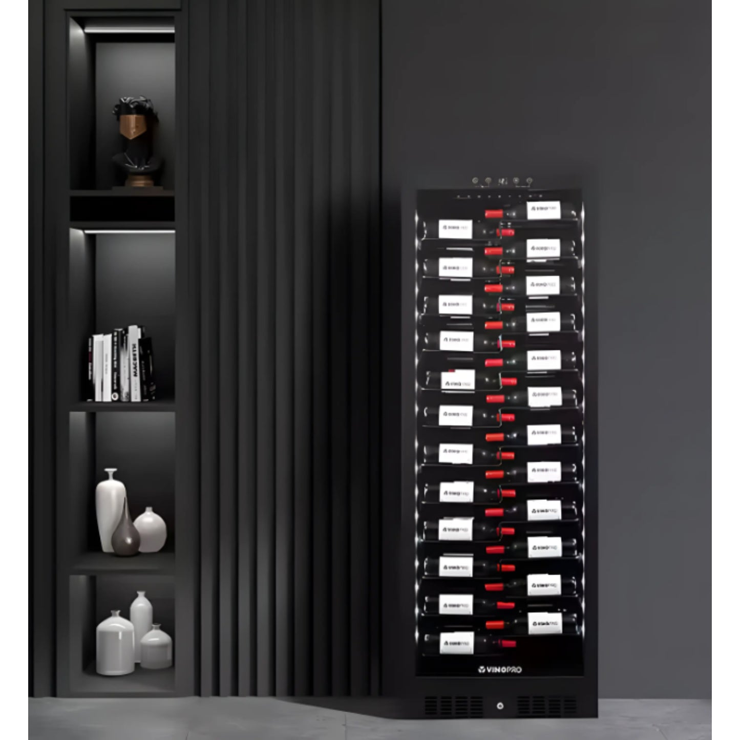 Vintrique Lumina 46-Bottle Vertical Cooler