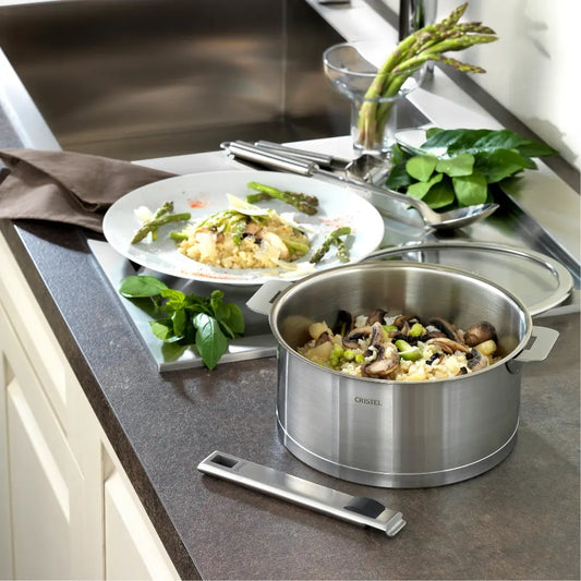 CRISTEL® Strate® 13-Piece Stainless Steel Cookware Set | Made in France