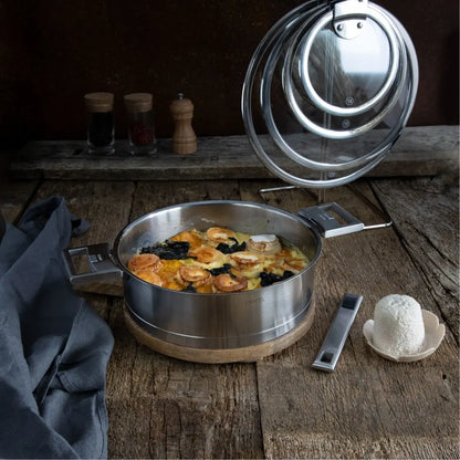CRISTEL® Strate® 7-Piece Stainless Steel Cookware Set | Made in France
