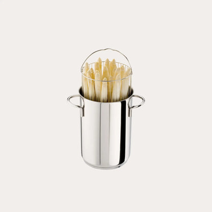 CRISTEL® Stainless Steel Asparagus Pot with Glass Lid
