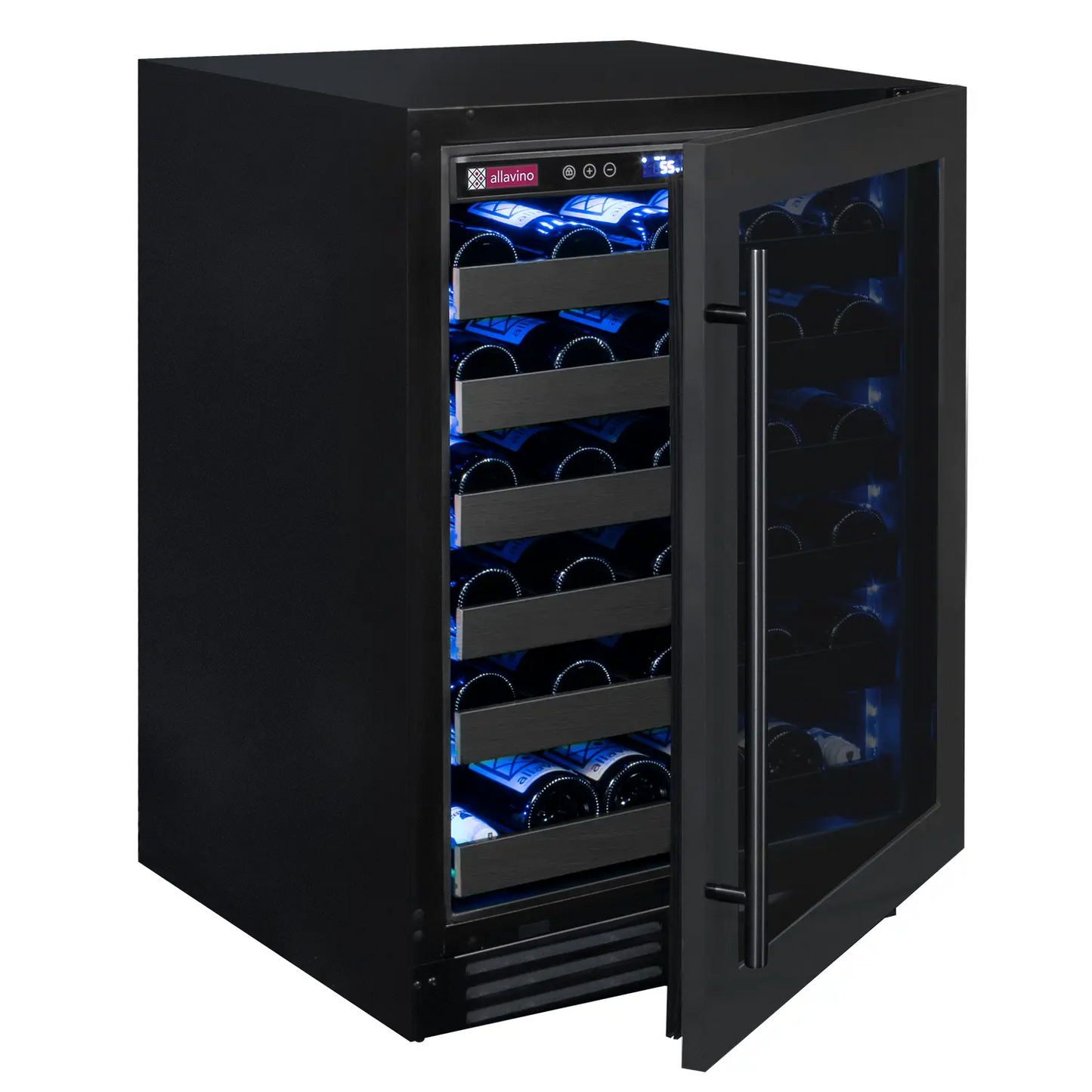 Allavino VSW5134D-2BR 51 Bottle Dual Zone Wine Refrigerator