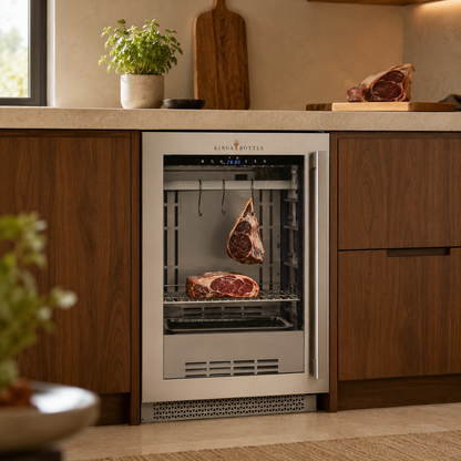 Built-In Compact Dry Aging Refrigerator for Steak & Meat Aging