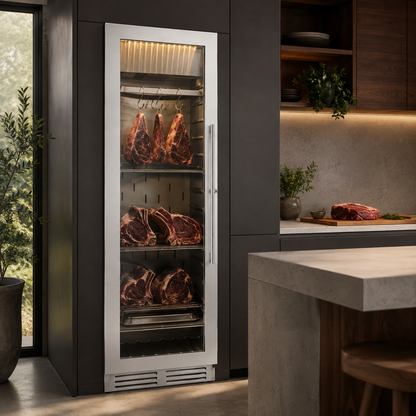 Upright Dry Aging Refrigerator for Steak & Meat Preservation