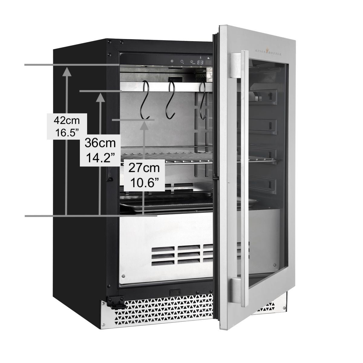 Built-In Compact Dry Aging Refrigerator for Steak & Meat Aging