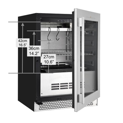 Built-In Compact Dry Aging Refrigerator for Steak & Meat Aging