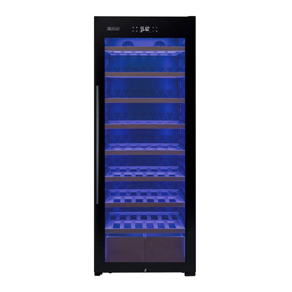 Allavino Cascina Series 248 Bottle Single Zone Wine Refrigerator with Display Shelving