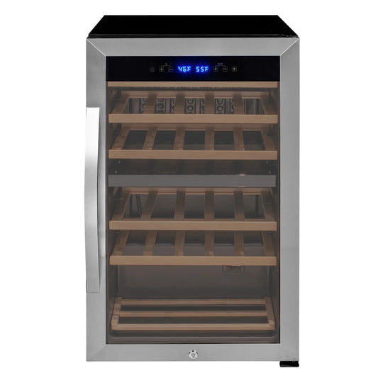 Allavino KWR28D-2SR 28 Bottle Dual Zone Wine Refrigerator
