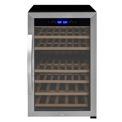 Allavino® Cascina Series 43-Bottle Dual Zone Wine Refrigerator – Stainless Steel (KWR43D-2SR)