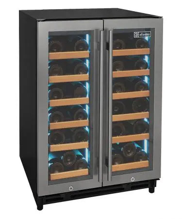 Allavino VSW3634FD-2S 36 Bottle Dual Zone Wine Refrigerator