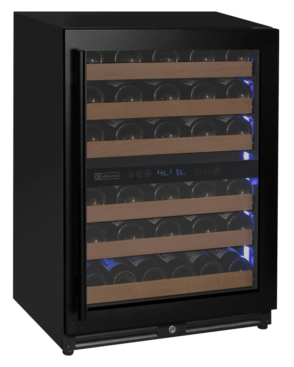 Allavino VSW5134D-2BR 51 Bottle Dual Zone Wine Refrigerator