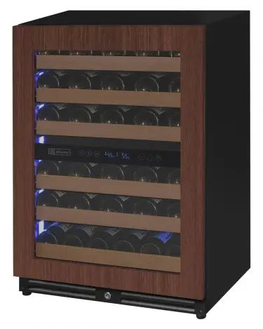 Allavino Reserva Series 51 Bottle Dual Zone Built-In Luxury Wine Refrigerator with Stainless Steel Door - Right Hinge