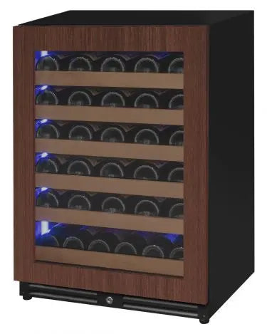 Allavino Reserva Series 51 Bottle Single Zone Built-In Luxury Wine Refrigerator with Black Door - Right Hinge