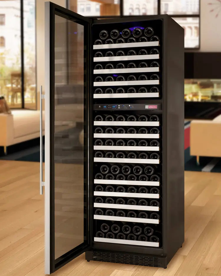 Allavino FlexCount II Tru-Vino 172 Bottle Dual Zone Built-In Wine Refrigerator