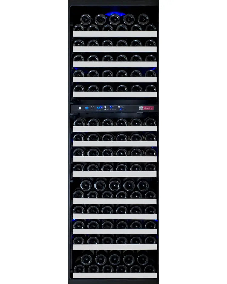 Allavino FlexCount II Tru-Vino 172 Bottle Dual Zone Built-In Wine Refrigerator