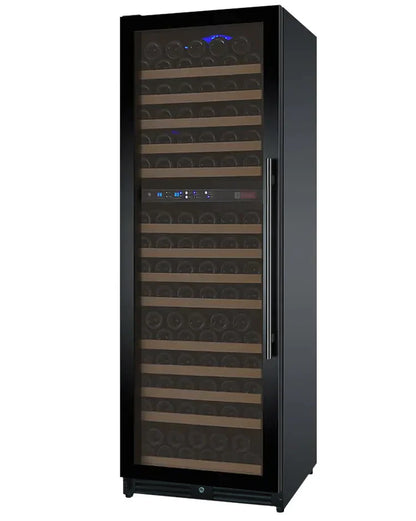 24" Wide FlexCount II Tru-Vino 172 Bottle Dual Zone Stainless Steel Right Hinge Wine Refrigerator