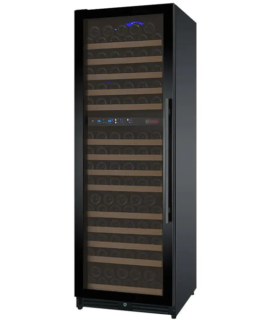 24" Wide FlexCount II Tru-Vino 172 Bottle Dual Zone Stainless Steel Right Hinge Wine Refrigerator