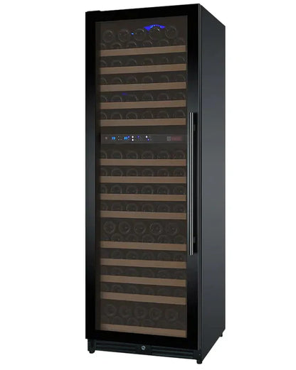 24" Wide FlexCount II Tru-Vino 172 Bottle Dual Zone Stainless Steel Right Hinge Wine Refrigerator