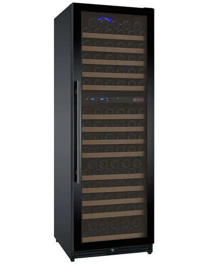 24" Wide FlexCount II Tru-Vino 172 Bottle Dual Zone Stainless Steel Right Hinge Wine Refrigerator