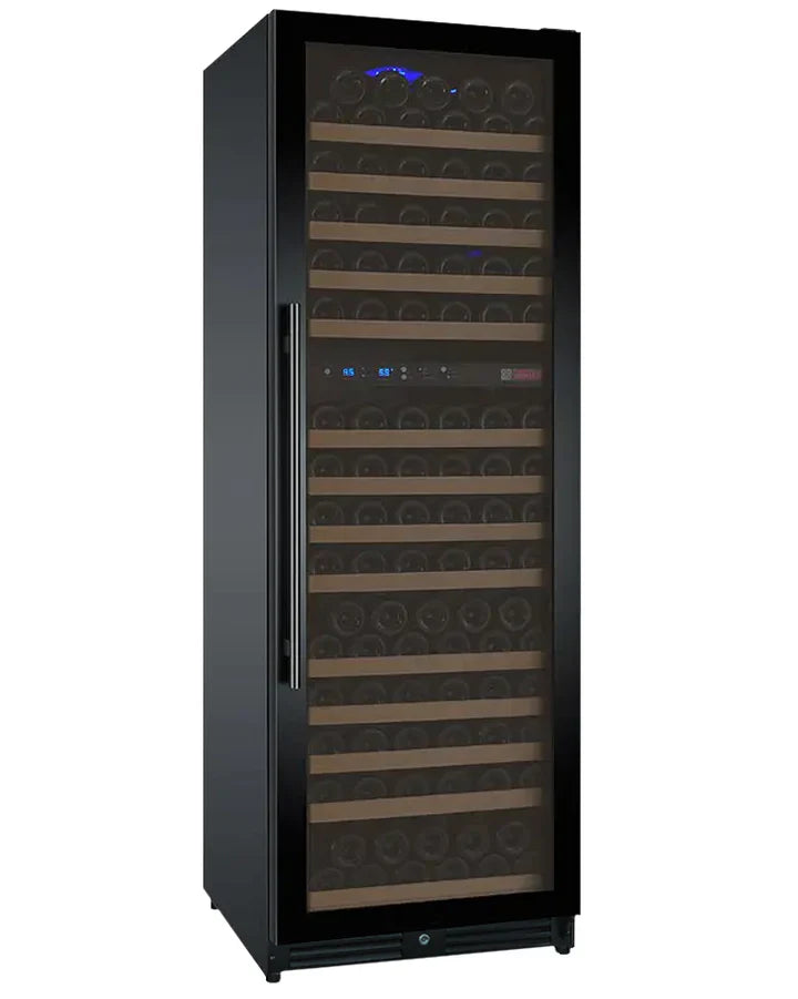 24" Wide FlexCount II Tru-Vino 172 Bottle Dual Zone Stainless Steel Right Hinge Wine Refrigerator