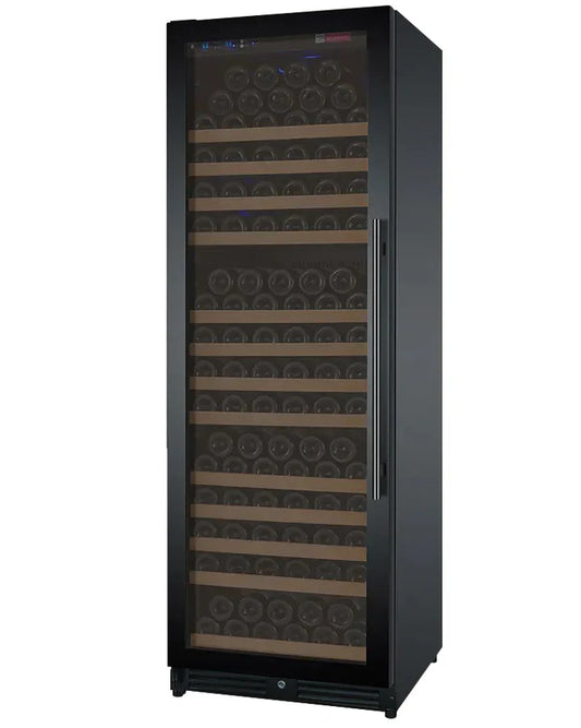 24" Wide FlexCount II Tru-Vino 177 Bottle Single Zone Stainless Steel Right Hinge Wine Refrigerator