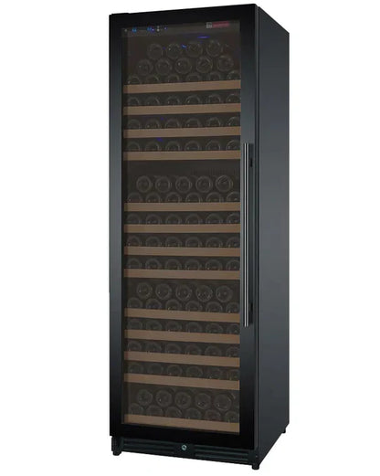 24" Wide FlexCount II Tru-Vino 177 Bottle Single Zone Stainless Steel Right Hinge Wine Refrigerator