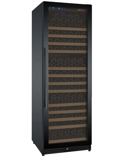 24" Wide FlexCount II Tru-Vino 177 Bottle Single Zone Stainless Steel Right Hinge Wine Refrigerator