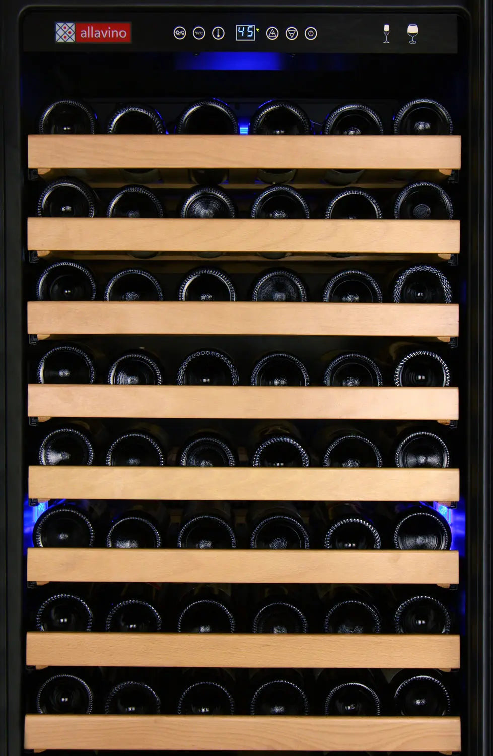Allavino FlexCount Classic II Tru-Vino 174 Bottle Single Zone Wine Refrigerator