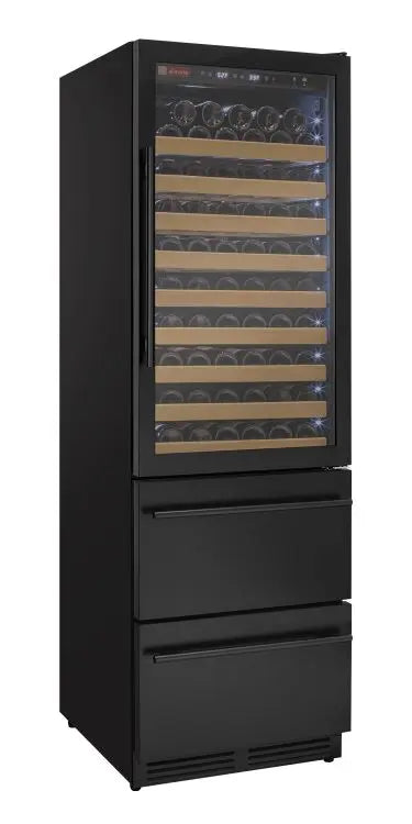 Allavino 108 Bottle Wine Refrigerator with Two Refrigerated Beverage Drawers