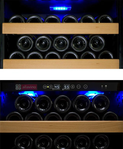 Allavino 99 Bottle Dual Zone Wine Refrigerators