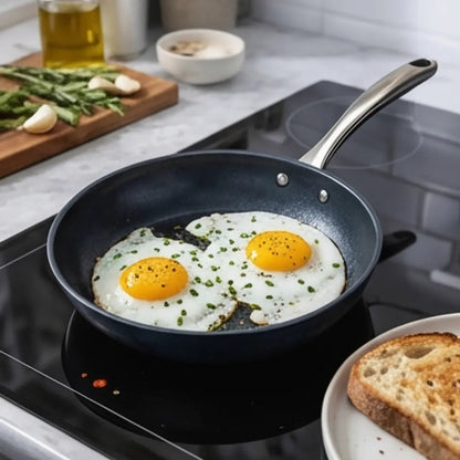 Alva Black Angus Carbon Steel Frying Pan